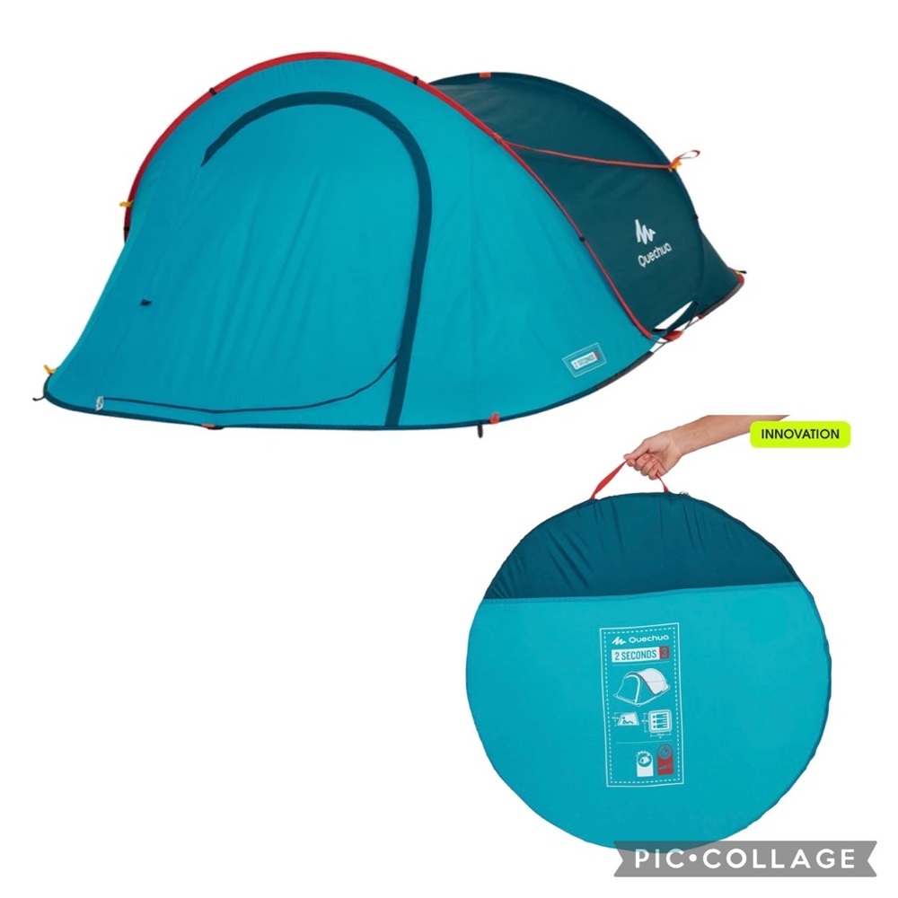 NEW Decathlon 3 person 2-second POP UP Tent